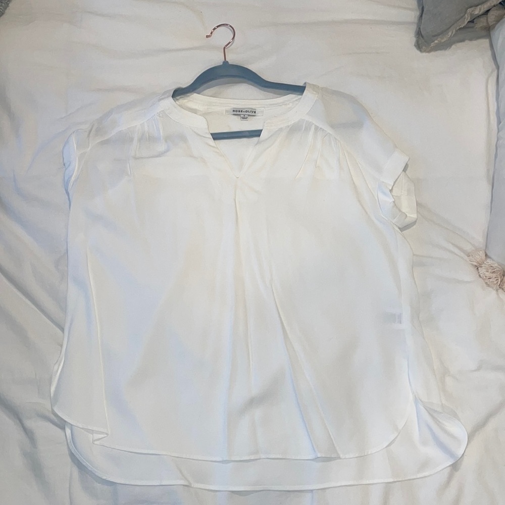 Rose and Olive short sleeve blouse